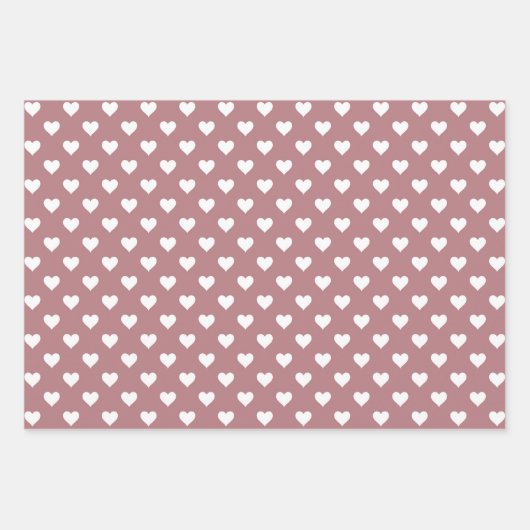 Puttrofielenroze kunstpatroon inpakpapier vel (Voorkant 2)