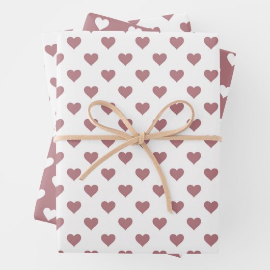 Puttrofielenroze kunstpatroon inpakpapier vel (In situ)