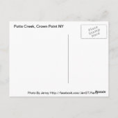 Putts Creek Briefkaart (Achterkant)