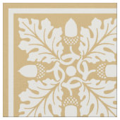 Putty Acorn en Leaf Tile Design Stof (Close Up)