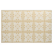 Putty Acorn en Leaf Tile Design Stof (Fat Quarter)