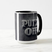 Putz Off middeleeuwse koffie Mok Cup (Voorkant rechts)