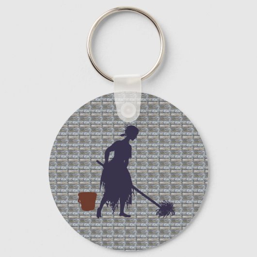 Putzfrau Aschenputtel charter Cinderella Sleutelhanger (Voorkant)