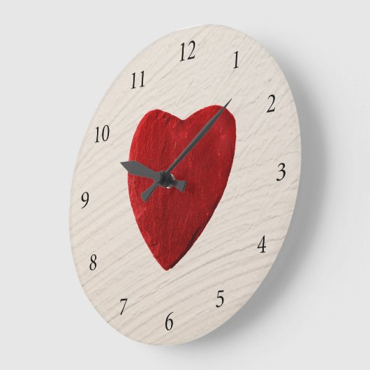 Putzhintergrund mit Herz Grote Klok (Hoek)