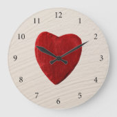 Putzhintergrund mit Herz Grote Klok (Voorkant)