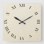 Putzhintergrund Vierkante Klok (Voorkant)