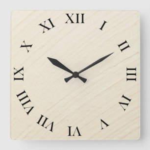 Putzhintergrund Vierkante Klok