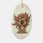 putziger Löwe Keramisch Ornament (Rechts)