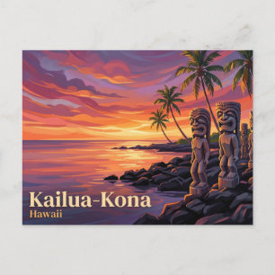 Pu'uhonua o Honaunau Nationaal Historisch Park VS Briefkaart