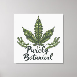 Puur botanische muurkunst canvas afdruk