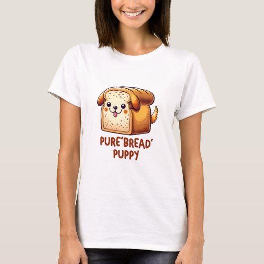 Puur brood Puppy T-shirt (Voorkant)
