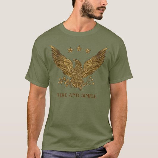 Puur en eenvoudig t-shirt (Voorkant)