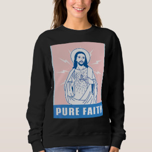 Puur Geloof Jezus Christus Kerk Religie Katholiek Trui