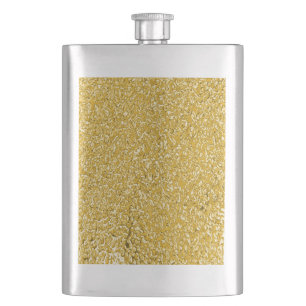 PUUR GOUD Spatpatroon + jouw tekst / foto Heupfles