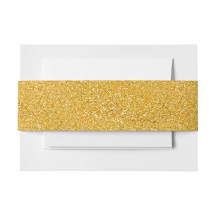 PUUR GOUD Spatpatroon + jouw tekst / foto Uitnodigingen Wikkel
