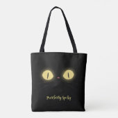 Puur griezelige kattenliefhebbers tote bag (Achterkant)