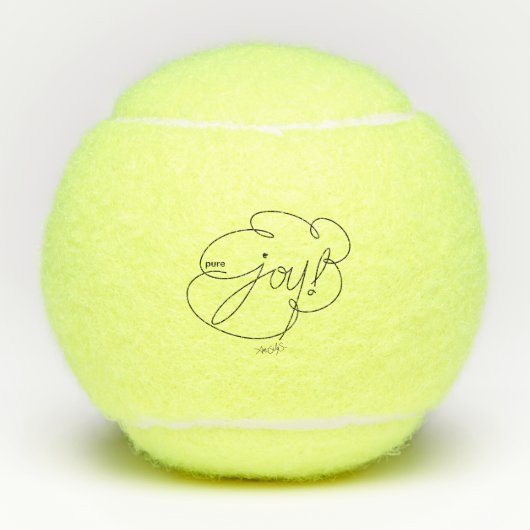 Puur JOY - Bold CloudS Tennis Ball Tennisballen (Voorkant)