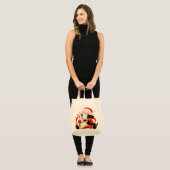 Puur Knuffelig: Santa's Knuffelploeg Tote Bag (Voorkant (model))
