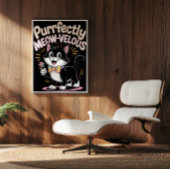 Puur miauwvelous feline poster