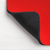 Puur rood muismat (Hoek)