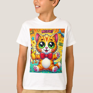 "Puur speels kat T-shirt" T-shirt