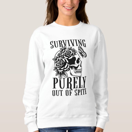 Puur uit de staat overleven trui (Voorkant)