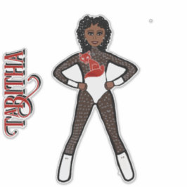 Puur Witte Spark Dancer #1 Sticker