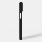 Puur zwart, Case-Mate iPhone case (Achterkant / Rechts)