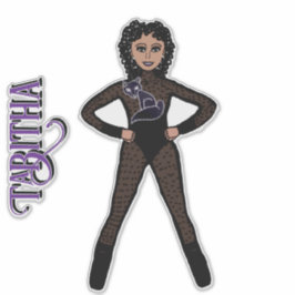 Puur Zwarte Spark Dancer #2 Sticker