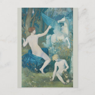 Puvis de Chavannes Fantasy CC0111 Dreamweaver Briefkaart