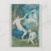 Puvis de Chavannes Fantasy CC0111 Dreamweaver Briefkaart (Voorkant)