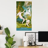 Puvis de Chavannes Fantasy Pegasus CC0036 Poster (Thuiskantoor)