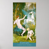 Puvis de Chavannes Fantasy Pegasus CC0036 Poster (Voorkant)