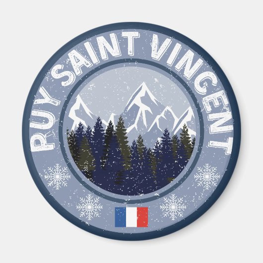 Puy Saint Vincent Magneet (Voorkant)