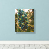 Puya Berteroniana #1 Canvas (Insitu (Houten vloer))