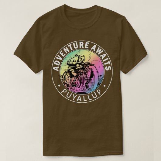Puyallup City Washington T-shirt (Design voorkant)