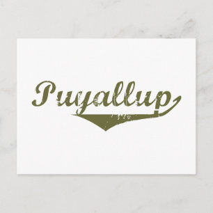 Puyallup Revolutie in de shirten Briefkaart