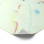 Puzle Awareness Ribbon Angel Poster Art Print (Hoek)