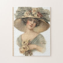 Puzle  Illustratie Art Nouveau