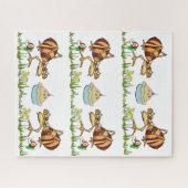 Puzles Ants Apple Pie Grass Butterfly Legpuzzel (Horizontaal)