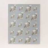 Puzles Baby Polar Beer Silver Legpuzzel (Verticaal)