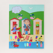 Puzles Beach Fun Ice Cream Legpuzzel (Verticaal)