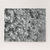 Puzles Black & White  Flowers Print Legpuzzel (Horizontaal)