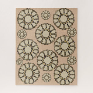 Puzles Brown Circular Legpuzzel