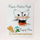 Puzles Cactus White Frogging Mushroom Piecks Legpuzzel (Verticaal)