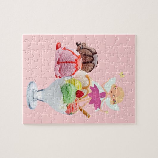Puzles Fairy Ice Cream Legpuzzel (Horizontaal)
