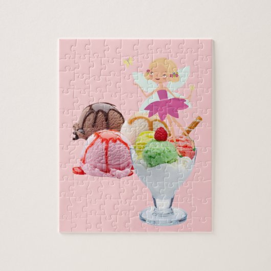 Puzles Fairy Ice Cream Legpuzzel (Verticaal)