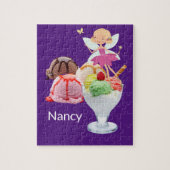 Puzles Fairy Paars Ice Cream Legpuzzel (Verticaal)