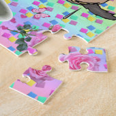 Puzles Fairy Rainbow Unicorn Dog Koe Fun Legpuzzel (Zijkant)