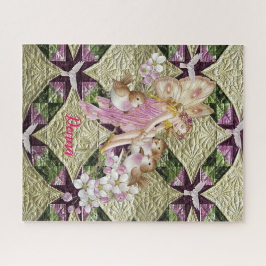 Puzles Fairy White Dove Legpuzzel (Horizontaal)